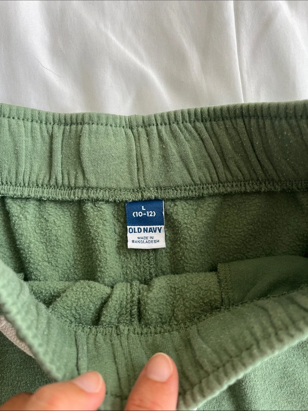 Old Navy Olive Drawstring Athletic Shorts